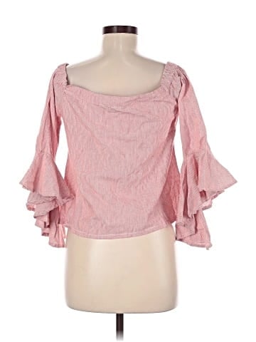 Fashion Web 3/4 Sleeve Blouse (view 2)