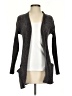 Woven Heart 100% Polyester Gray Cardigan Size XS - photo 1