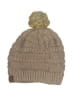 Cheveux 100% Acrylic Brown Beanie One size - photo 1