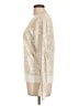 Bass 100% Cotton Paisley Ivory Pullover Sweater Size L - photo 5