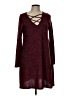 Entro Burgundy Casual Dress Size L - photo 1