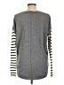 French Connection Stripes Gray Pullover Sweater Size L - photo 2