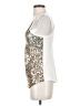 Express Silver Sleeveless Top Size XS - photo 5