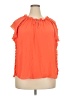 JCPenney Orange Short Sleeve Blouse Size XXL (estimated) - photo 1