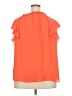 JCPenney Orange Short Sleeve Blouse Size XXL (estimated) - photo 2