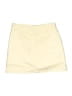 Unbranded Solid Yellow Ivory Casual Skirt Size S - photo 2
