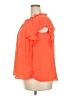 JCPenney Orange Short Sleeve Blouse Size XXL (estimated) - photo 5