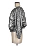 CeCe Metallic Silver Long Sleeve Blouse Size M - photo 5