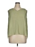 Cato 100% Polyester Green Sleeveless Blouse Size XL - photo 1