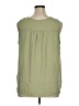 Cato 100% Polyester Green Sleeveless Blouse Size XL - photo 2