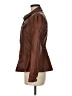 By Anthropologie 100% Polyester Brown Jacket Size 8 - photo 5