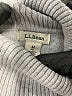 L.L.Bean Gray Turtleneck Sweater Size M - photo 7