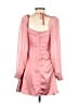 WeWoreWhat 100% Polyester Pink Cocktail Dress Size 4 - photo 2