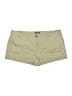 Express Solid Tan Khaki Shorts Size 14 - photo 1