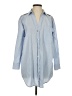 Zara Blue Long Sleeve Button-Down Shirt Size S - photo 1