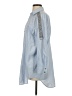 Zara Blue Long Sleeve Button-Down Shirt Size S - photo 5