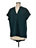 Shein Teal Short Sleeve Blouse Size 6 - photo 1