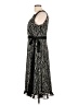 Jonathan Martin 100% Polyester Animal Print Black Cocktail Dress Size 12 - photo 5