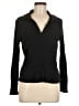 Unbranded Black Long Sleeve Blouse Size M (estimated) - photo 1