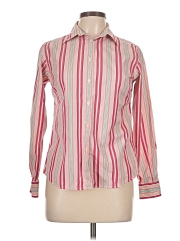 Thomas Pink Long Sleeve Button-Down Shirt (view 1)