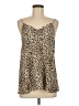 shopthemint.com 100% Polyester Brown Tank Top Size S - photo 1