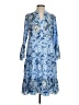 Unbranded 100% Polyester Blue Casual Dress Size S (estimated) - photo 1
