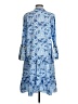 Unbranded 100% Polyester Blue Casual Dress Size S (estimated) - photo 2