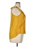 Ember 100% Rayon Yellow Sleeveless Top Size XL - photo 4