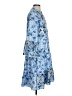 Unbranded 100% Polyester Blue Casual Dress Size S (estimated) - photo 4