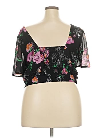 Torrid Short Sleeve Blouse (view 2)