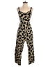 Wild Fable Animal Print Gold Yellow Jumpsuit Size XS - photo 1
