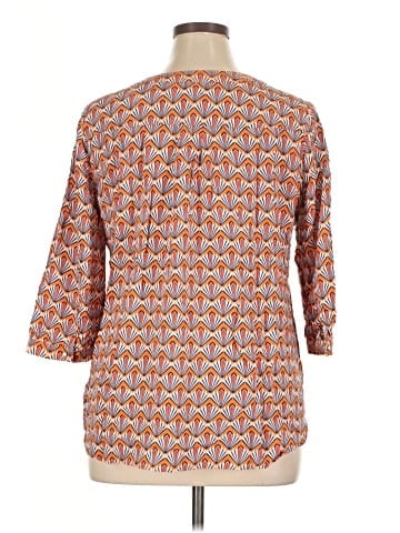 Stylus 3/4 Sleeve Blouse (view 2)