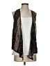 Assorted Brands 100% Polyester Floral Black Kimono Size XXS - photo 1