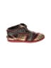 TOMS Paisley Red Brown Booties Size 10 1/2 (kids) - photo 1