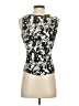 Petite Sophisticate Black Sleeveless Top Size XS - photo 2