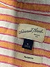 Universal Thread Stripes Orange Long Sleeve Button-Down Shirt Size M - photo 7