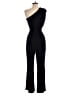 Intermix 100% Viscose Solid Black Jumpsuit Size 6 - photo 2