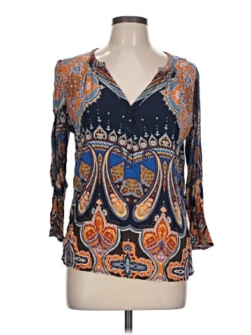 Lee 3/4 Sleeve Blouse (view 1)