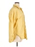 Universal Thread 100% Cotton Yellow 3/4 Sleeve Button-Down Shirt Size XL - photo 4