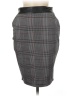 Chocolate Houndstooth Gray Formal Skirt Size M - photo 1