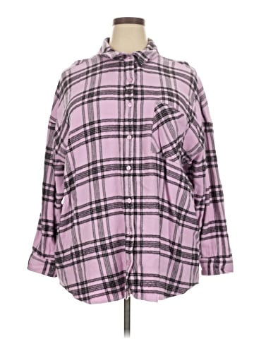 BP. Long Sleeve Button-Down Shirt (view 1)
