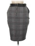 Chocolate Houndstooth Gray Formal Skirt Size M - photo 2