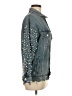 Sunset & Spring 100% Cotton Stars Blue Denim Jacket Size XS - photo 4