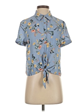 Hippie Rose Short Sleeve Blouse