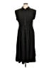 Calvin Klein Solid Black Casual Dress Size 14W - photo 1