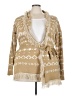 Derek Heart 100% Acrylic Tan Cardigan Size 3X - photo 1