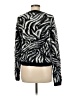 Allison Joy Animal Print Black Pullover Sweater Size M - photo 2
