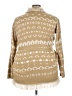 Derek Heart 100% Acrylic Tan Cardigan Size 3X - photo 2