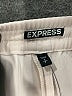 Express Solid Ivory Casual Pants Size S - photo 7