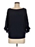 Coastal Bloom Blue Pullover Sweater Size Med - photo 1